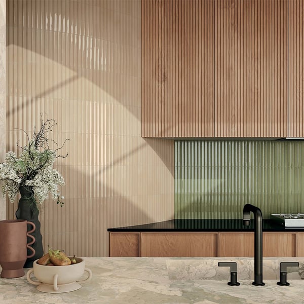 Πλακάκι Miniature Rima Mandorla 6x24 cm